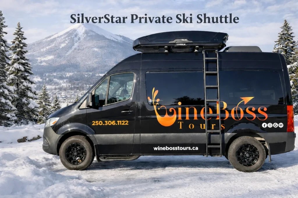 Kelowna International Airport (YLW) to SilverStar Ski Resort Private Shuttle